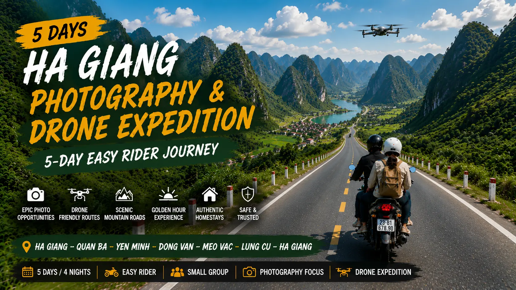 Ha Giang Photography & Drone Expedition — 5 Days